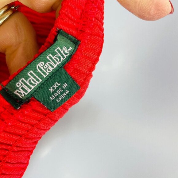 Wild Fable Womens Size XXL Pull On Elastic Back Woven Tube Top in Red 1687 - Picture 6 of 8